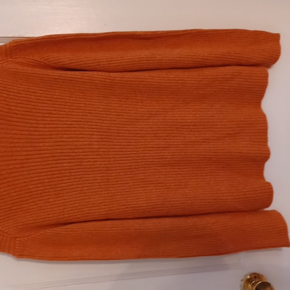 Woolrich pullover sweater pumpkin Heather color women's size xlarge - Picture 4 of 5